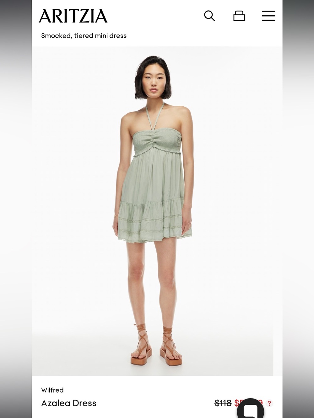 Azalea Wilfred Dress “sold out online” - Picture 3 of 3